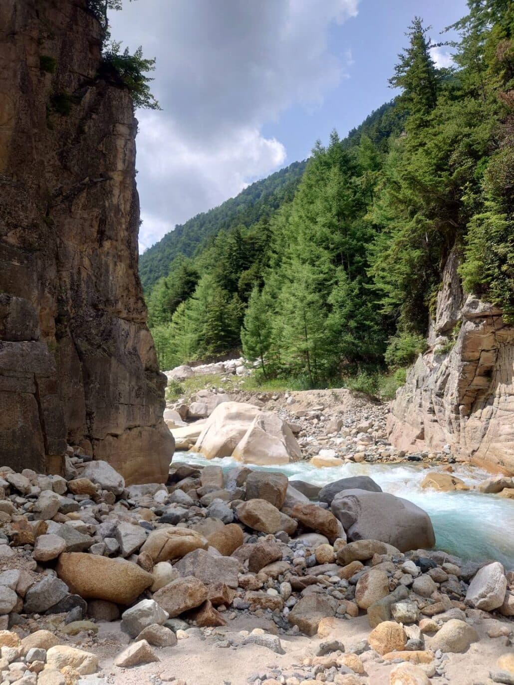 伊藤新道のルート状況(8月22日現在)