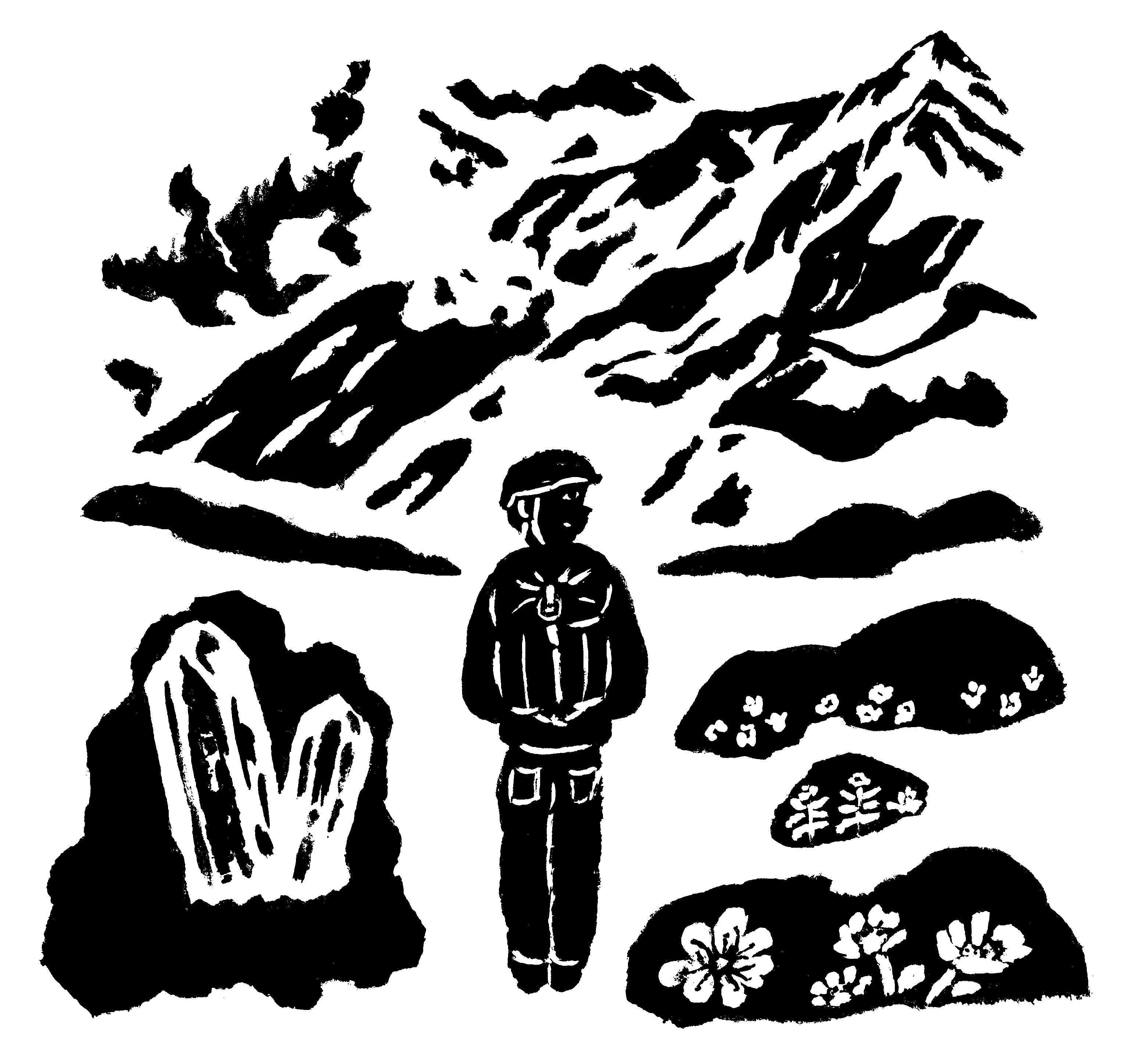 水晶小屋 アクセントイラスト