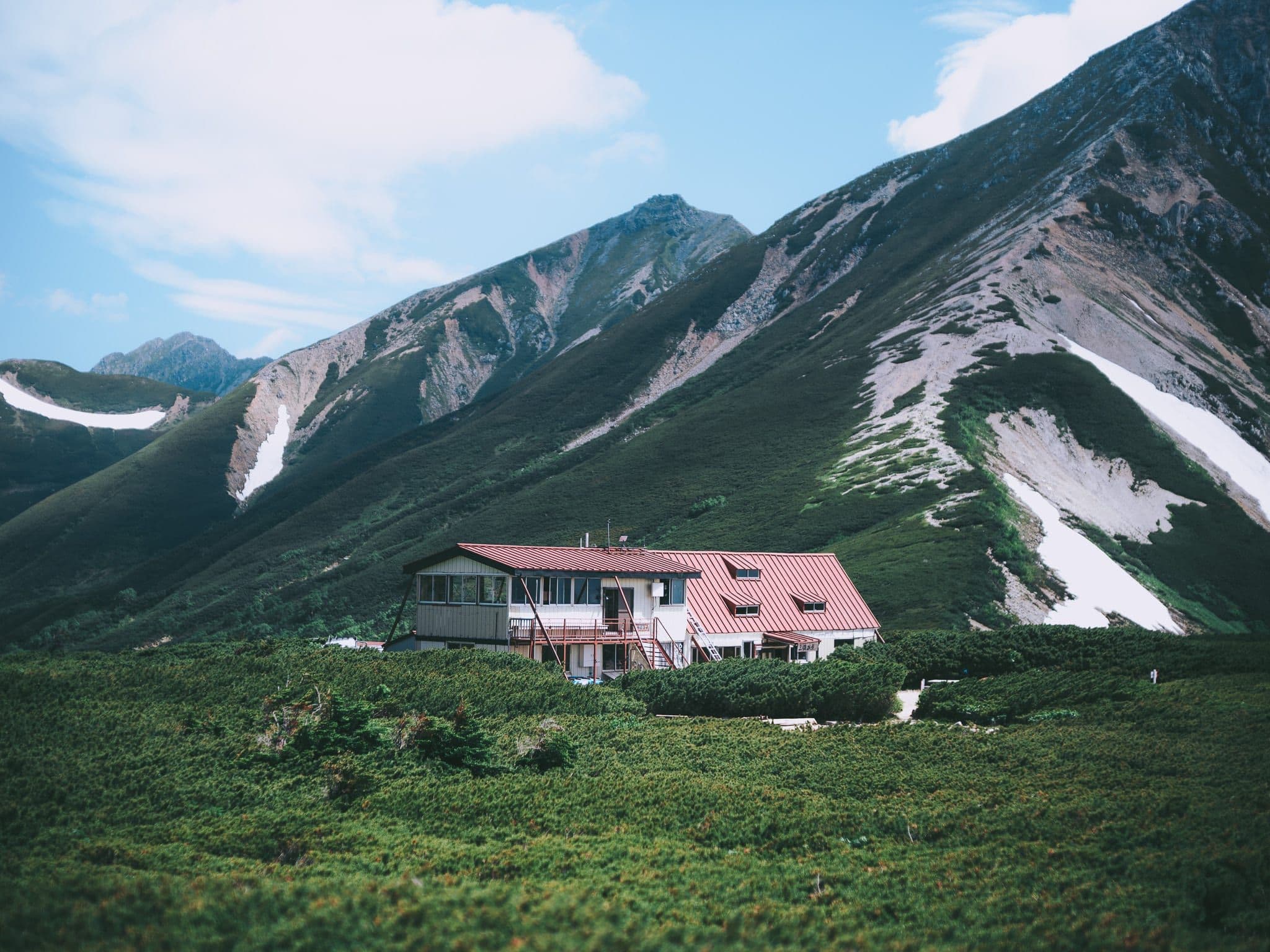 三俣山荘の外観
