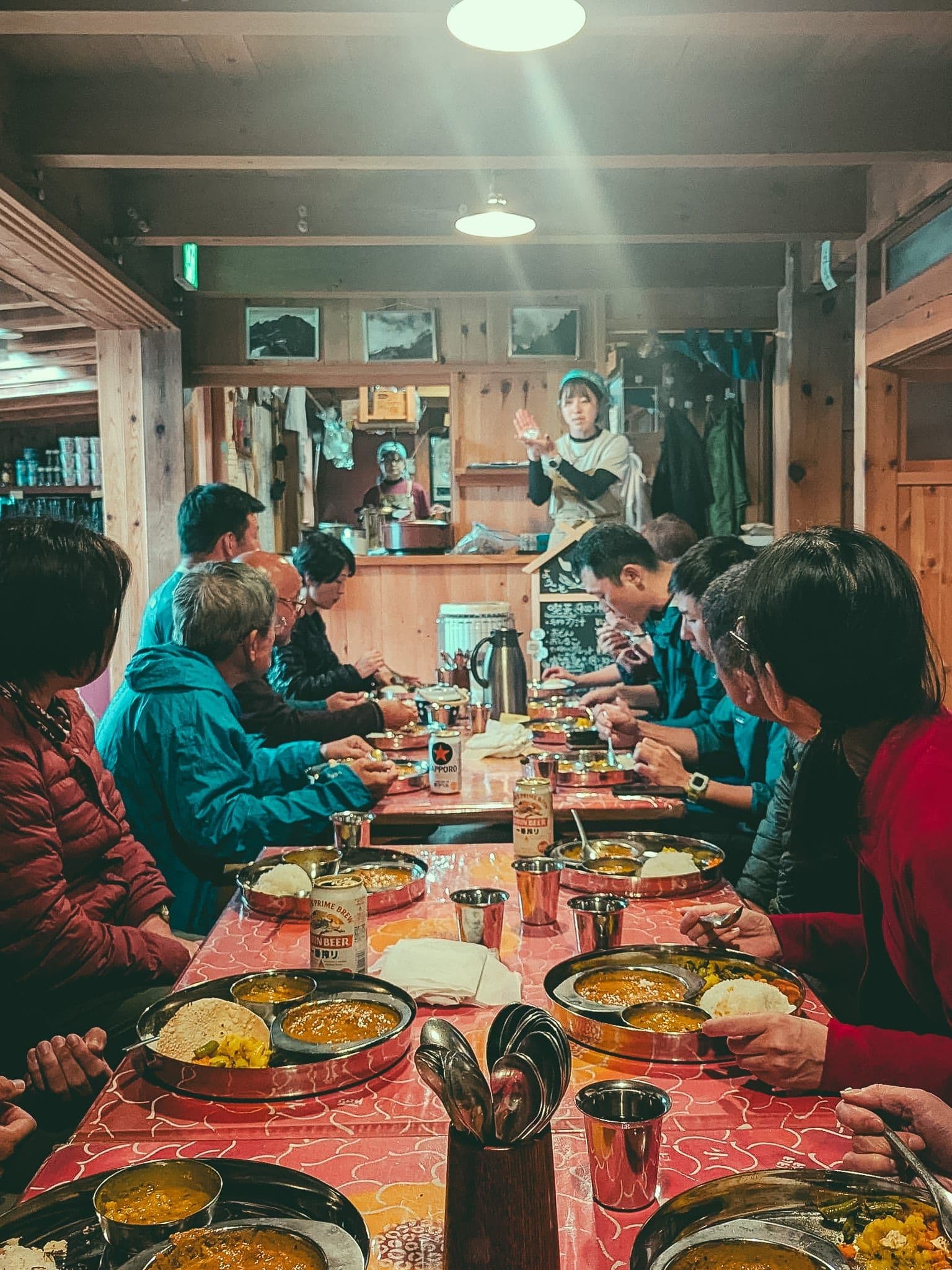 水晶小屋内観