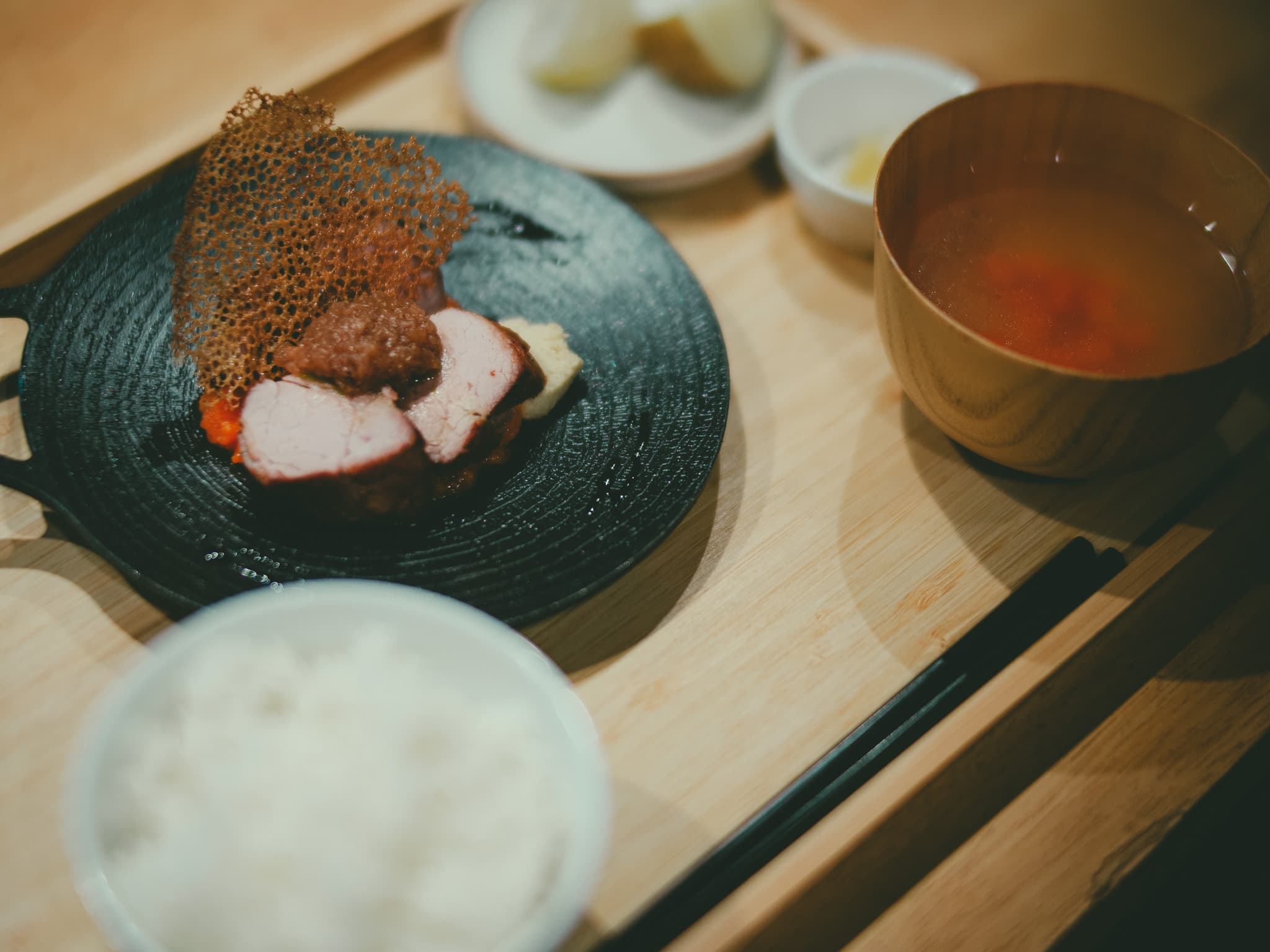 湯俣山荘の夕食